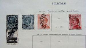 Sellos postales de Italia 