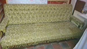 Sillón de tres cuerpos antiguo para retapizar