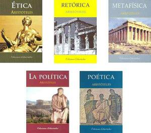 Aristóteles X5 - Ética Retórica Metafísica Política