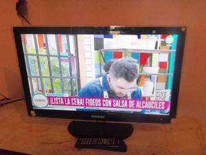 LCD TV Samsung 24", control, impecable