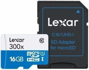 Memoria Lexar 16 Gb Micro Sd Clase x 45mb/s 4k Go Pro