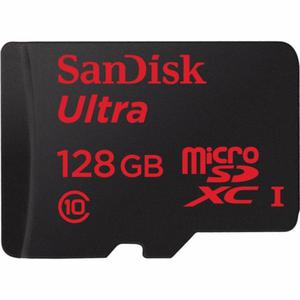 Memoria Micro SD Sandisk Ultra 128GB Clase 10