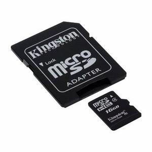 Memoria Micro Sd Hc 16gb Kingston Original Microsd Oficial