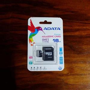 Memoria Micro Sd+sdhc 16 Gb Adata Clase 10 Oferta! Nueva!