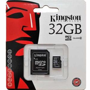 Micro Sd 32 Gb Kingston Clase 4 Celular