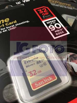 Sandisk Sd 32 Gb Extreme (nueva Version)