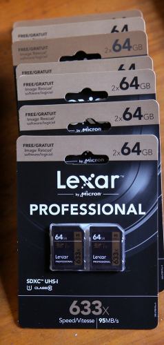 Sd Lexar 64gb Professional Pack X2