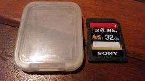 Tarjeta Sd Sony 32 Gb