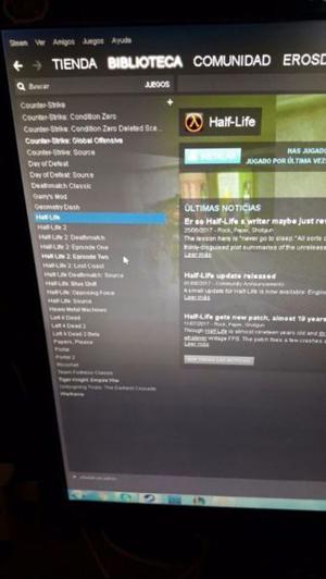 VENDO CUENTA DE STEAM CON MUCHOS JUEGOS!