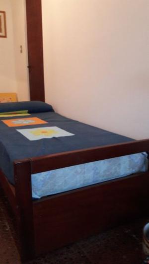 Cama de 1 plaza con colchón