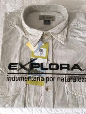 Camisa Explora modelo Iguazú