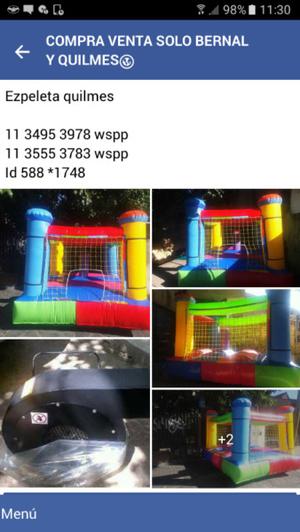 Combo Inflable con turbina