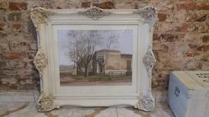 Espejo Marco Frances Antiguo Shabby Chic