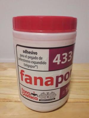 Fanapor 433 adhesivo para telgopor 1 kg