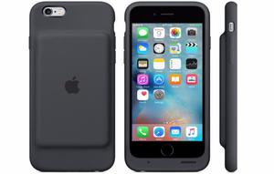 Iphone 6s, 64 gb gris, con Funda Bateria Negra de Apple