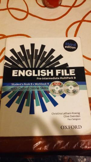 Libro english file intermediante multipack b Oxford CD's 2