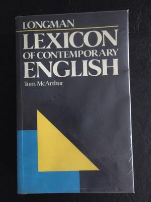 Longman Lexicon of Contemporary English - Tom McArthur