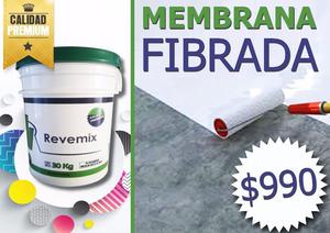 Membrana fibrada COLOR BLANCO - REVEMIX