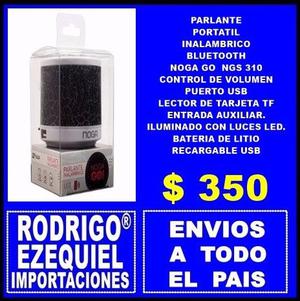 PARLANTE PORTATIL INALAMBRICO BLUETOOTH NOGA NGS 310