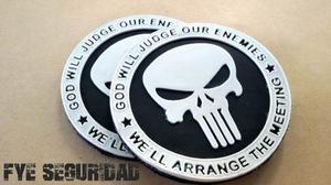 Parche Punisher Pvc Us Navy Seals Velcro
