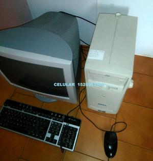 Pc completa - Dell de 733 mhz - monitor crt 17