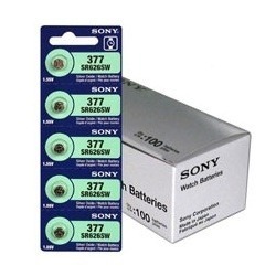 Pilas Sony Reloj 377 Sr626sw Blister X 5