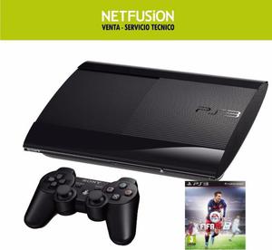Ps3 Playstation 3 Ultra Slim 500gb + Fifa16 fisico nuevas en