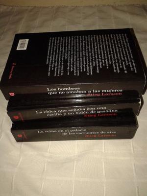 Trilogia completa Millenium Stieg Larsson $800