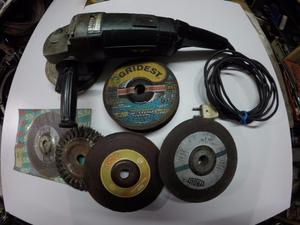 amoladora 9 pulg mas 20 discos