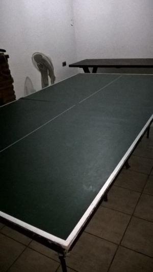 mesa ping pong medidas profesionales. plegable. con red y