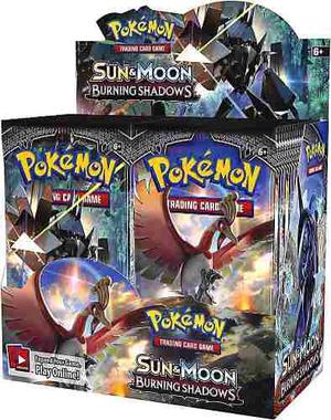 Booster Box Sun And Moon Burning Shadows - Pokemon
