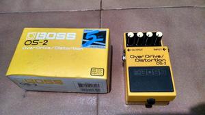 Boss OS-2 Overdrive / Distortion + Fuente 9v
