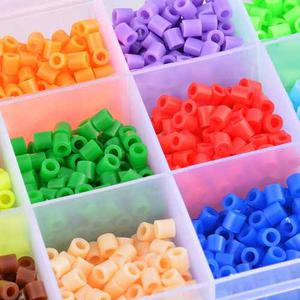 Caja 24 Colores Hama Beads  Unidades+ 2bases+pinza+papel