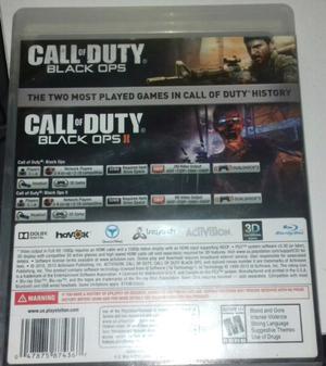 Call of duty black ops 1/2 combo pack ps3