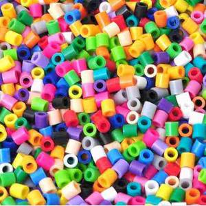 Combo Canutilos Hama Beads Colores Mixtos+4 Bases+pinza