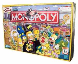 Juego Mesa Monopoly Simpsons Hasbro - Jugueteria Aplausos