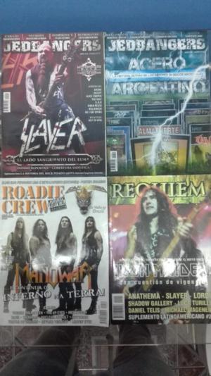 Lote revistas heavy metal varias