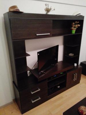 Mueble Living-Comedor tv led " cajones estantes