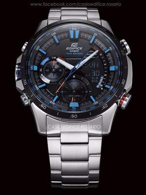 Reloj Casio Edifice ERA 300DB 1A2V Neon Brújula Termómetro