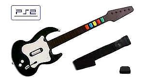 Vendo guitarra inalámbrica para PlayStation 2 usada, en La