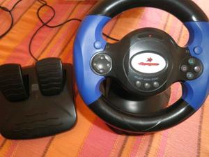 Vendo volante con pedal para PlayStation 2 usados, en La