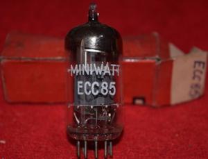 Válvula ECC85, Miniwatt, nueva, NOS...
