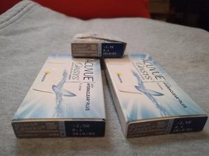 $500 Lentes de Contacto ACUVE - 2 cajas de 3 pares c/u + 2