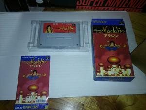 Aladin Nintendo Con Caja Y Manual Original