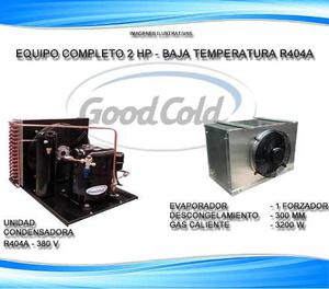 Equipo Good Cold Kulth Camara Frigorif 2hp -25°c Cond +evap