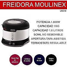 FREIDORA MOULINEX UNO SIN USO NUEVA!!!!!