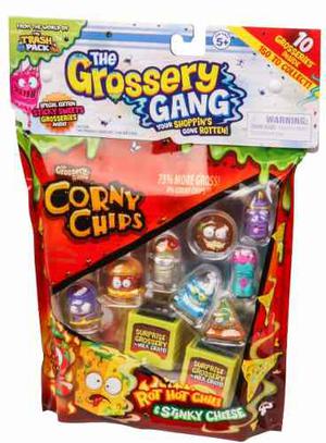 Grossery Gang Corny Pack 10 Figuras Original