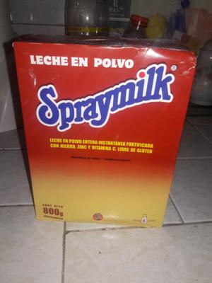 Spraymilk leche 800 gr