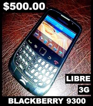 celular blackberry  (libre 3G) -No tiene wps