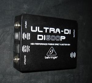 Caja Directa Behringer Ultra-di Di600p Pasiva